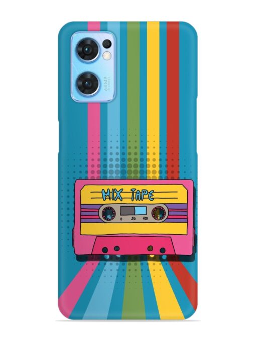 Mix Tape Vactor Snap Case for Oppo Reno 7 (5G) Zapvi