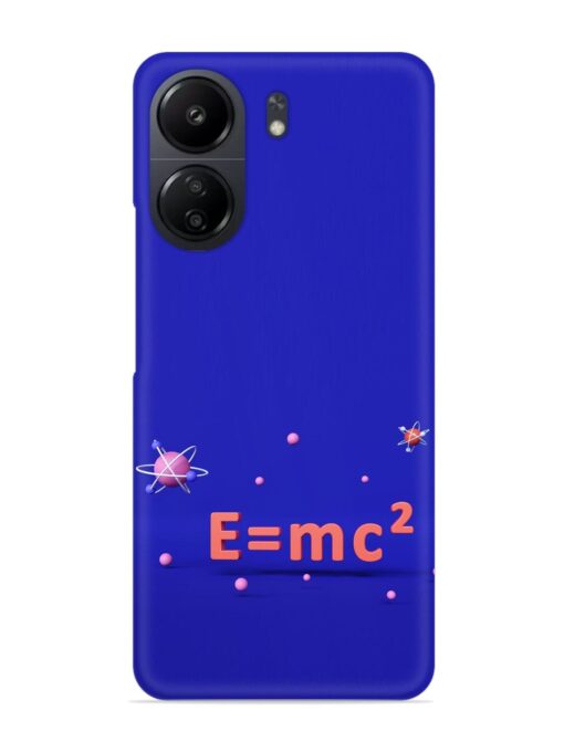 Formula Relativity Equation Snap Case for Poco C65 Zapvi