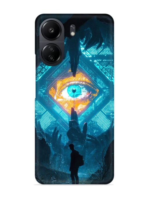 Arcane Eye Snap Case for Poco C65 Zapvi