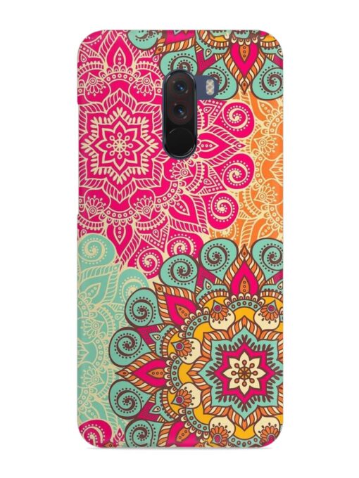 Mandala Seamless Snap Case for Poco F1 Zapvi