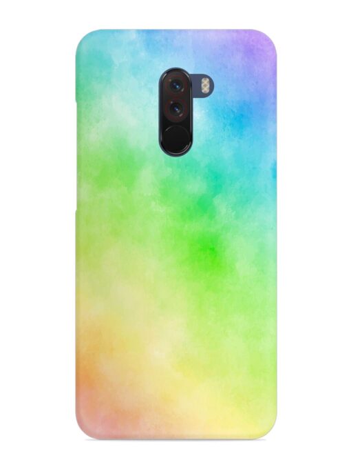 Watercolor Mixture Snap Case for Poco F1 Zapvi