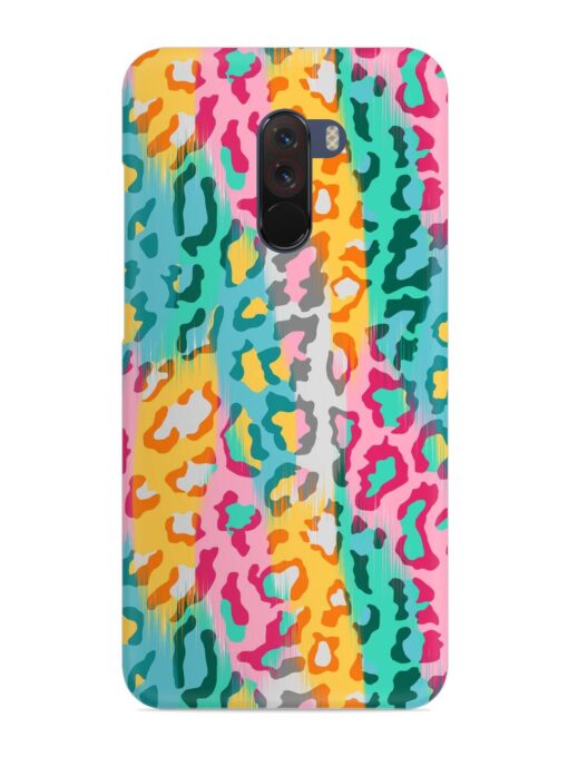 Seamless Vector Colorful Snap Case for Poco F1 Zapvi