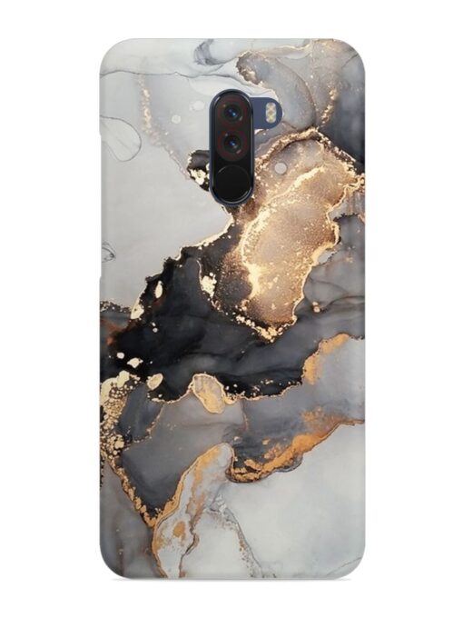 Luxury Abstract Fluid Snap Case for Poco F1 Zapvi