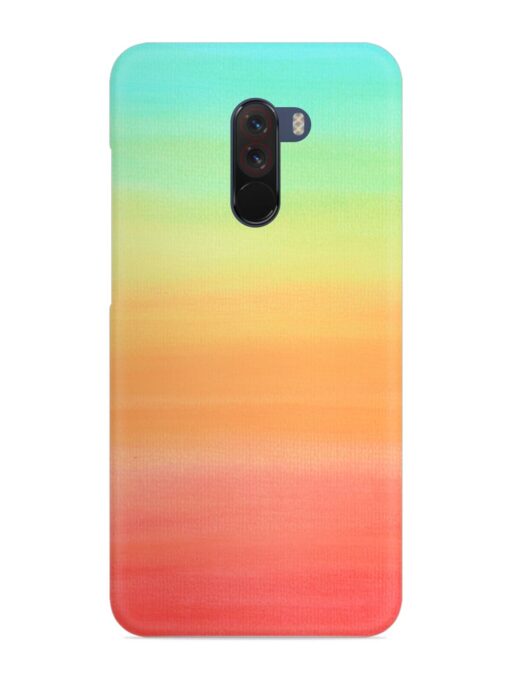 Background Sky Watercolor Snap Case for Poco F1 Zapvi