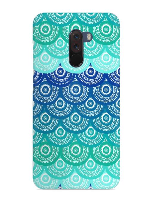 Ethnic Seamless Pattern Snap Case for Poco F1 Zapvi