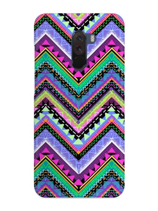 Tribal Aztec Print Snap Case for Poco F1 Zapvi