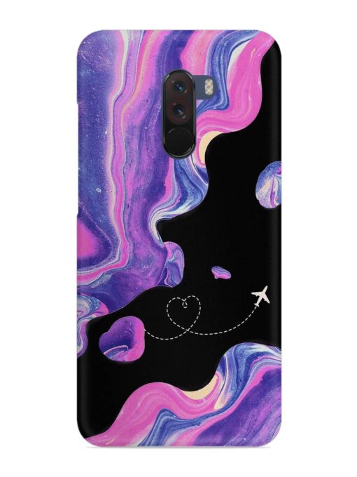 Glitter Art Snap Case for Poco F1 Zapvi