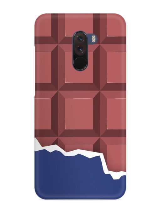 Chocolate Vector Art Snap Case for Poco F1 Zapvi