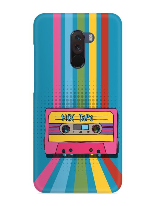 Mix Tape Vactor Snap Case for Poco F1 Zapvi