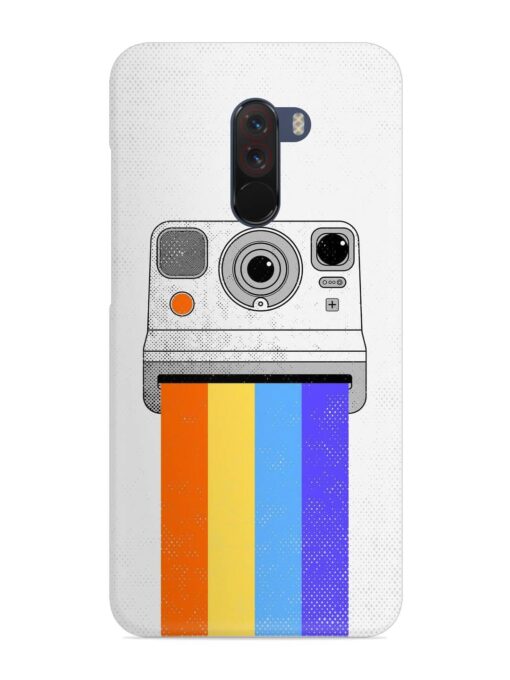 Retro Camera Art Snap Case for Poco F1 Zapvi