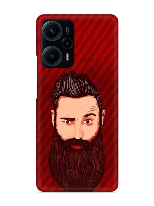 Beardo Man Snap Case for Poco F5 (5G) Zapvi