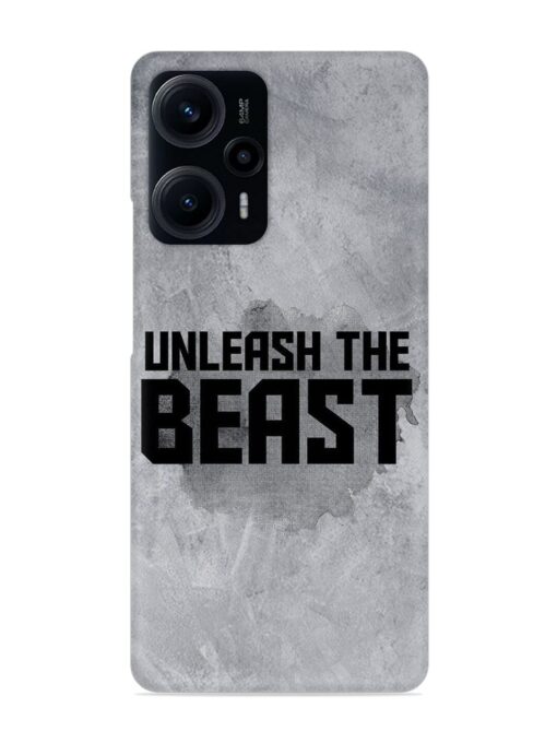 Unleash The Beast Snap Case for Poco F5 (5G) Zapvi