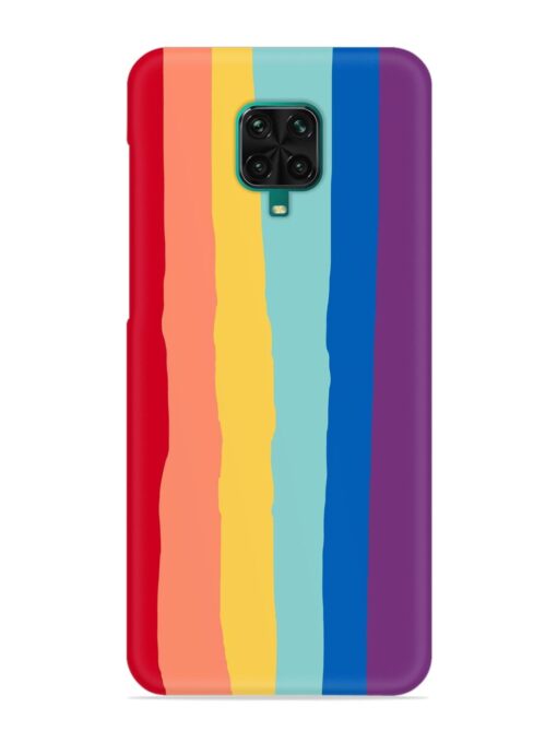 Rainbow Genuine Liquid Snap Case for Poco M2 Pro Zapvi