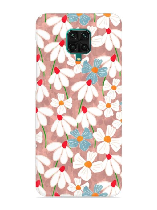 Abstract Petal Flowers Snap Case for Poco M2 Pro Zapvi