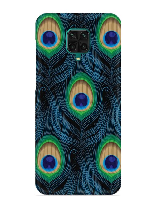 Seamless Pattern Peacock Snap Case for Poco M2 Pro Zapvi