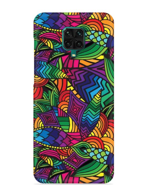 Abstract Multicolor Seamless Snap Case for Poco M2 Pro Zapvi