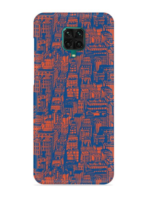 Hand Drawn Seamless Snap Case for Poco M2 Pro Zapvi