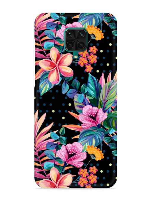 Seamless Floral Pattern Snap Case for Poco M2 Pro Zapvi