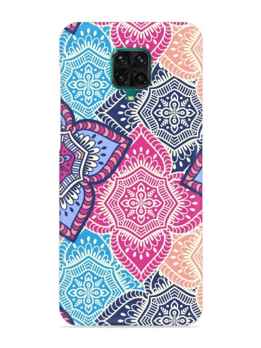 Ethnic Floral Seamless Snap Case for Poco M2 Pro Zapvi