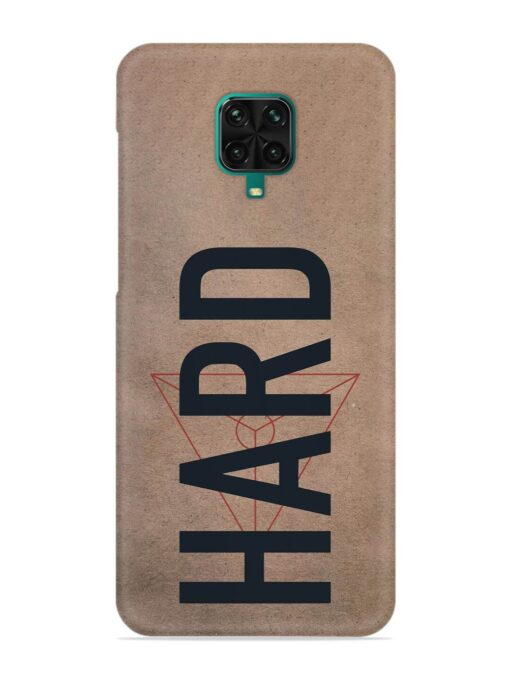 Hard Typo Snap Case for Poco M2 Pro Zapvi