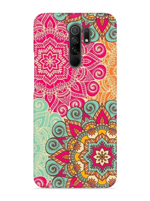 Mandala Seamless Snap Case for Poco M2 Reloaded Zapvi