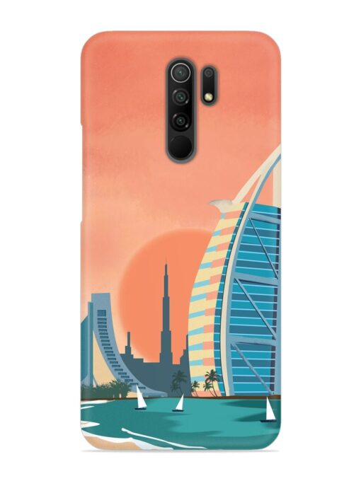 Dubai Architectural Scenery Snap Case for Poco M2 Reloaded Zapvi