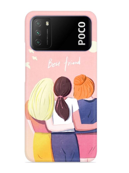 Friendship Day Snap Case for Poco M3 Zapvi