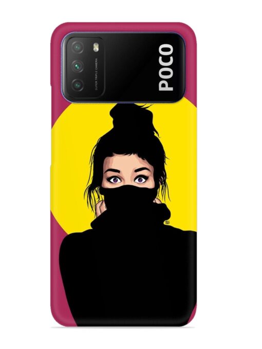 Girly Vector Snap Case for Poco M3 Zapvi