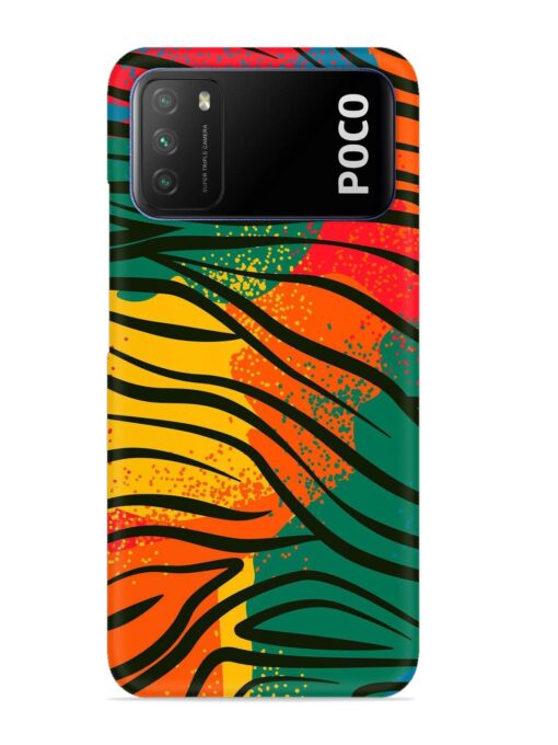 Bright Colorful Snap Case for Poco M3 Zapvi