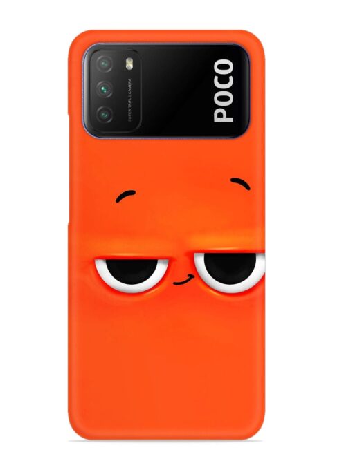 Smiley Face Snap Case for Poco M3 Zapvi