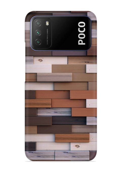 3D Wall Art Snap Case for Poco M3 Zapvi