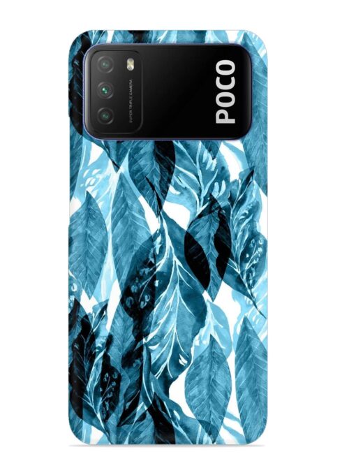 Leaves Pattern Jungle Snap Case for Poco M3 Zapvi