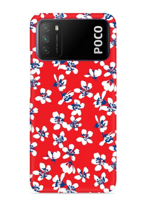 Hand Drawn Abstract Snap Case for Poco M3 Zapvi