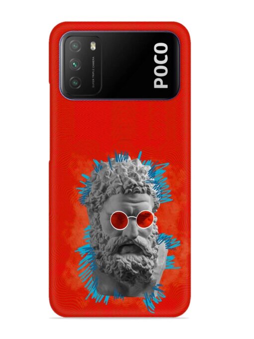 Contemporary Art Concept Snap Case for Poco M3 Zapvi