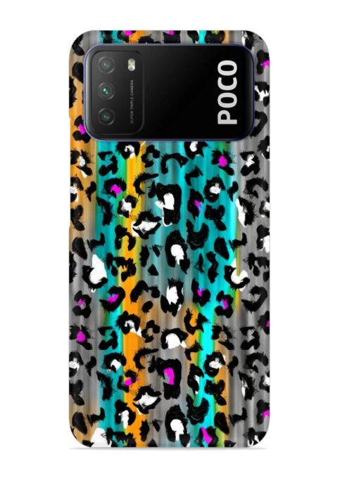 Mix Animal Skin Snap Case for Poco M3 Zapvi