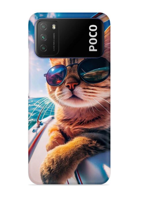 Cat In Style Snap Case for Poco M3 Zapvi