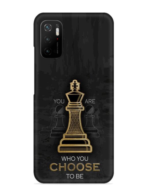 You Are Who Choose To Be Snap Case for Poco M3 Pro (5G) Zapvi