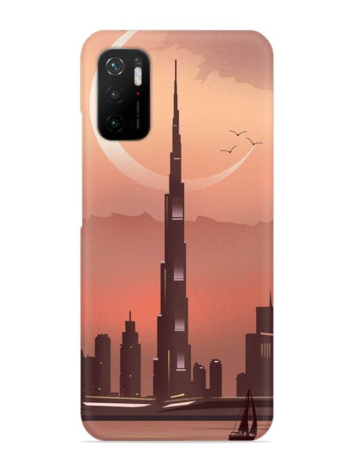 Landmark Burj Khalifa Snap Case for Poco M3 Pro (5G) Zapvi