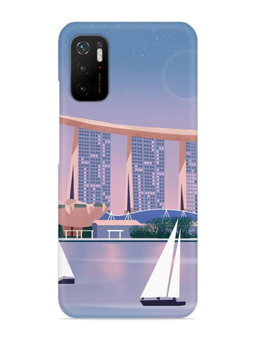 Singapore Scenery Architecture Snap Case for Poco M3 Pro (5G) Zapvi