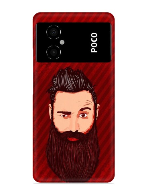 Beardo Man Snap Case for Poco M4 (5G) Zapvi