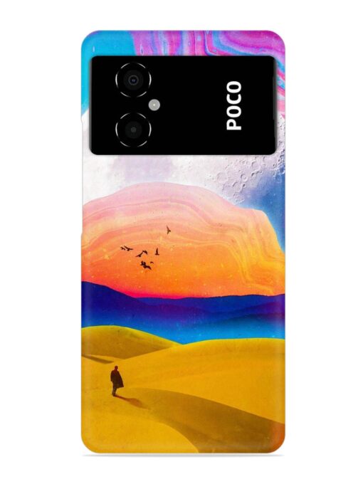 Sandy Desert Snap Case for Poco M4 (5G) Zapvi