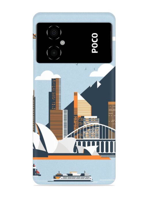 Sydney Opera Landscape Snap Case for Poco M4 (5G) Zapvi