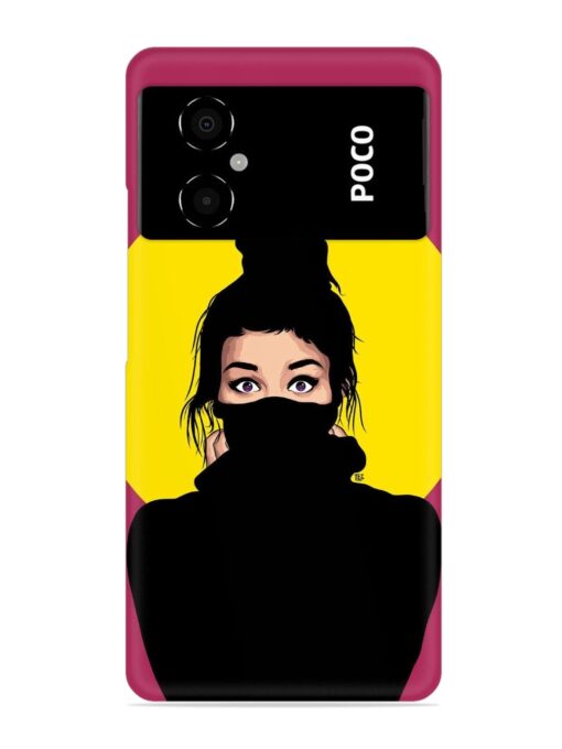 Girly Vector Snap Case for Poco M4 (5G) Zapvi