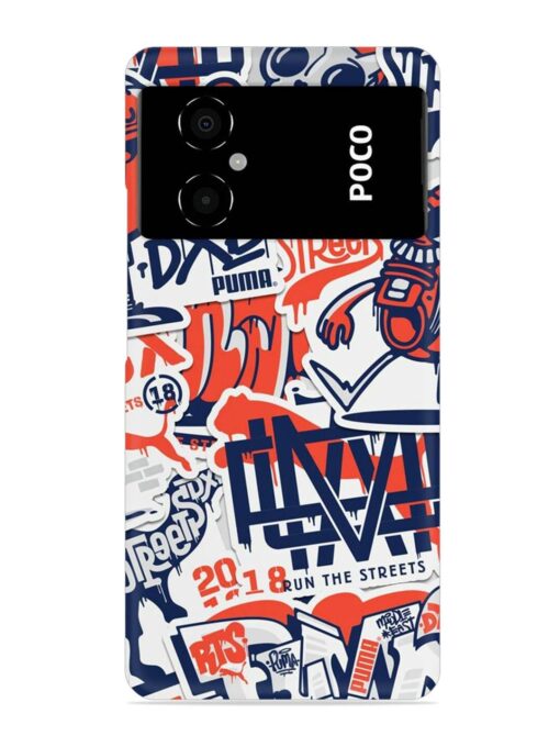 Run The Street Snap Case for Poco M4 (5G) Zapvi