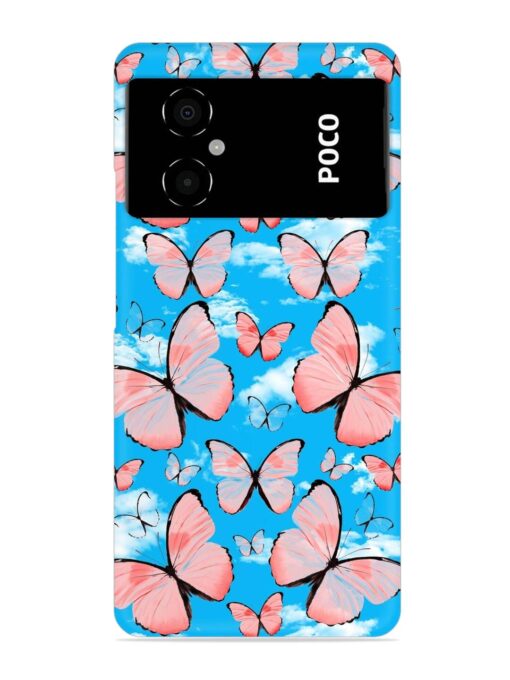 Seamless Pattern Tropical Snap Case for Poco M4 (5G) Zapvi