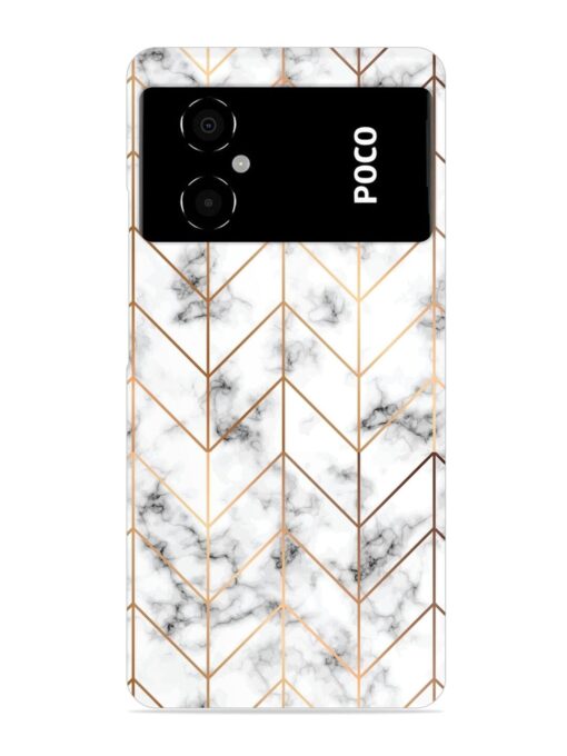 Vector Marble Texture Snap Case for Poco M4 (5G) Zapvi