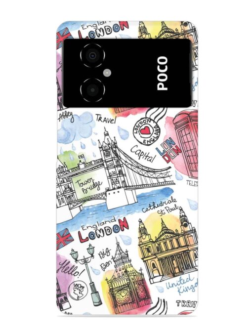 Vector London Landmark Snap Case for Poco M4 (5G) Zapvi