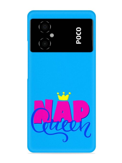 Nap Queen Quote Snap Case for Poco M4 (5G) Zapvi