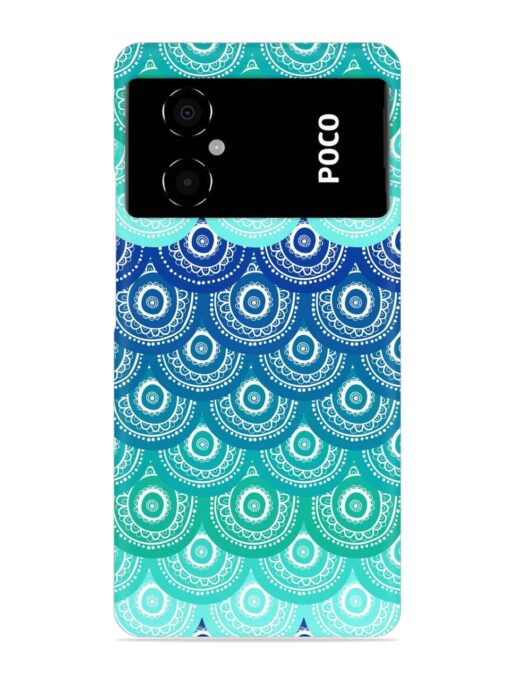 Ethnic Seamless Pattern Snap Case for Poco M4 (5G) Zapvi