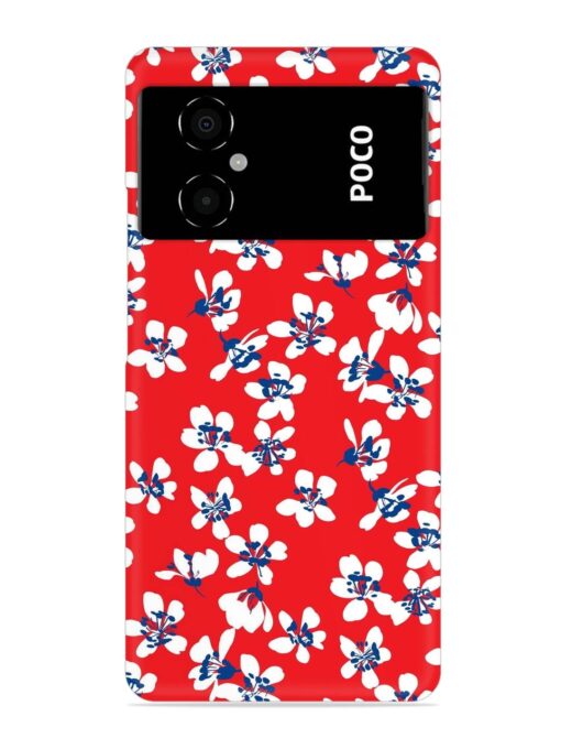 Hand Drawn Abstract Snap Case for Poco M4 (5G) Zapvi